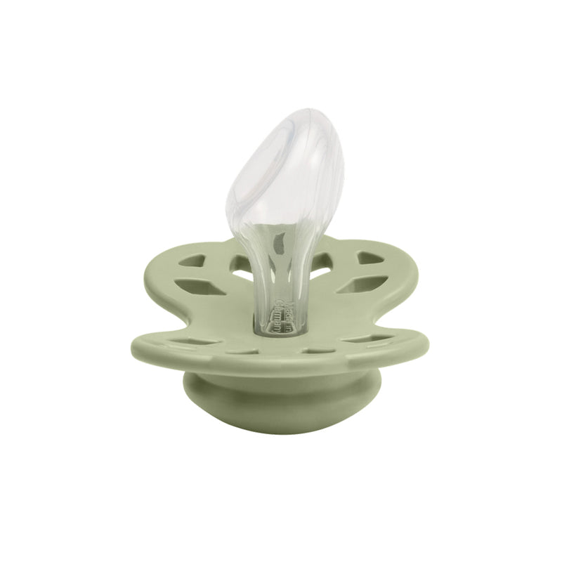 Bibs Infinity Schnuller Ivory Sage Baby Grösse 2 bei Yay Kids
