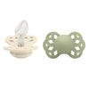 Bibs Infinity Schnuller Ivory Sage Baby Grösse 2 bei Yay Kids