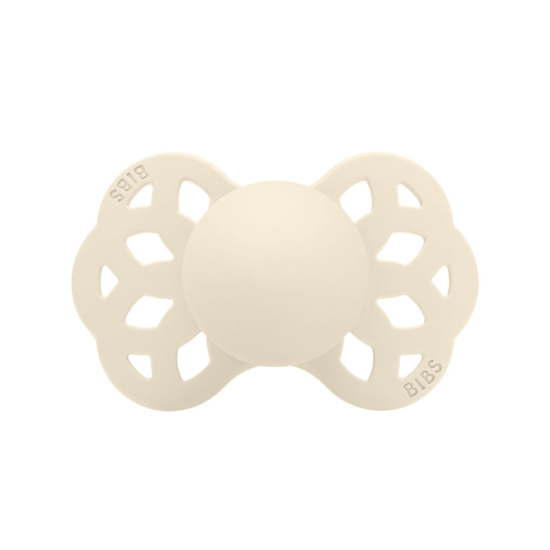 Bibs Infinity Schnuller Ivory Sage Baby Grösse 2 bei Yay Kids