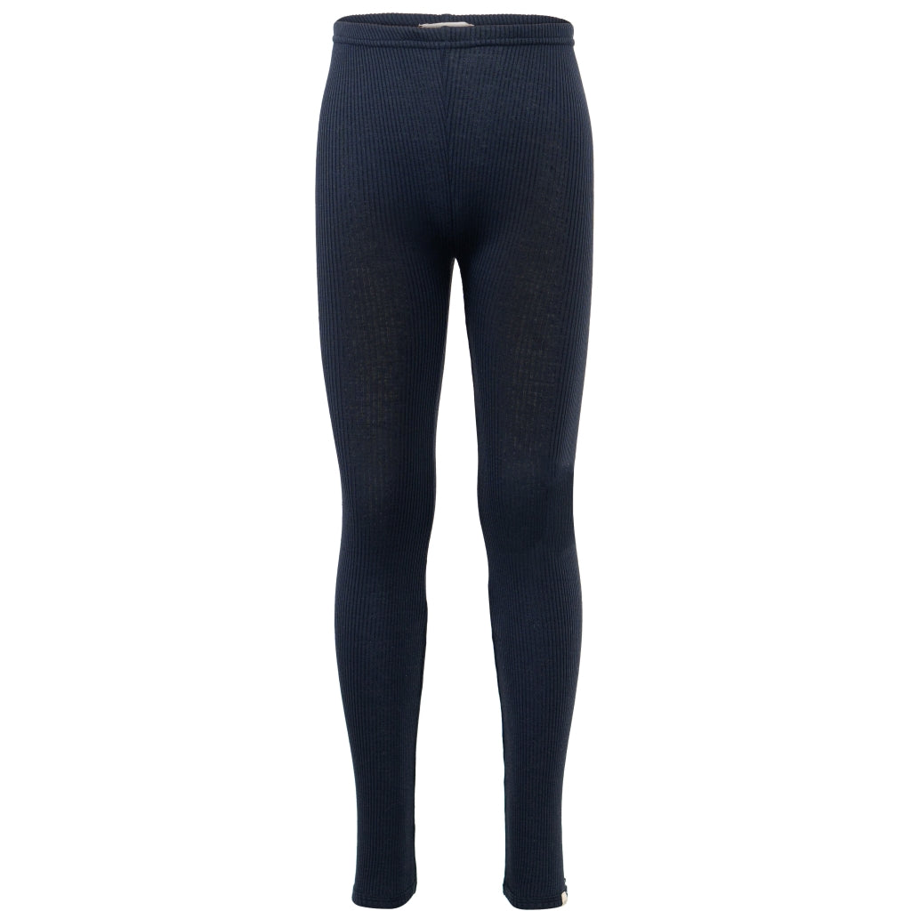Bieber Seidenleggings Dark Blue