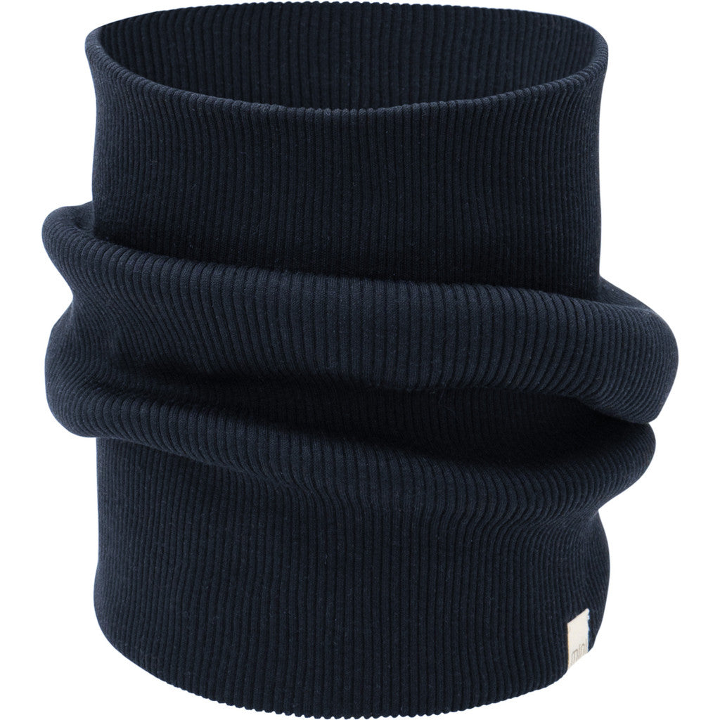Birk Seiden-Schlauchschal Dark Blue