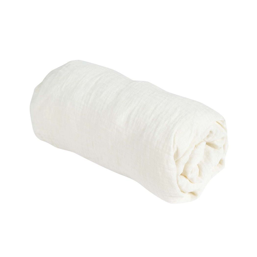 Bonjour Little Organic Spannbettlaken in Cream bei Yay Kids