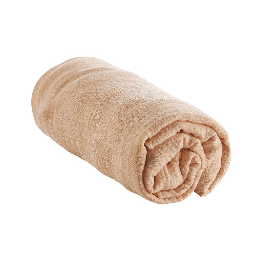 Bonjour Little Organic Spannbettlaken in Nude bei Yay Kids