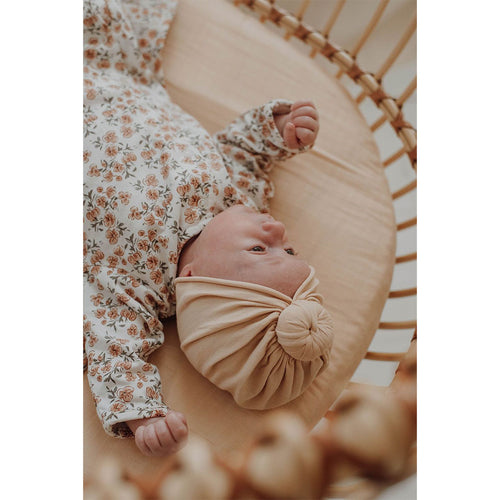 Bonjour Little Organic Spannbettlaken in Nude bei Yay Kids