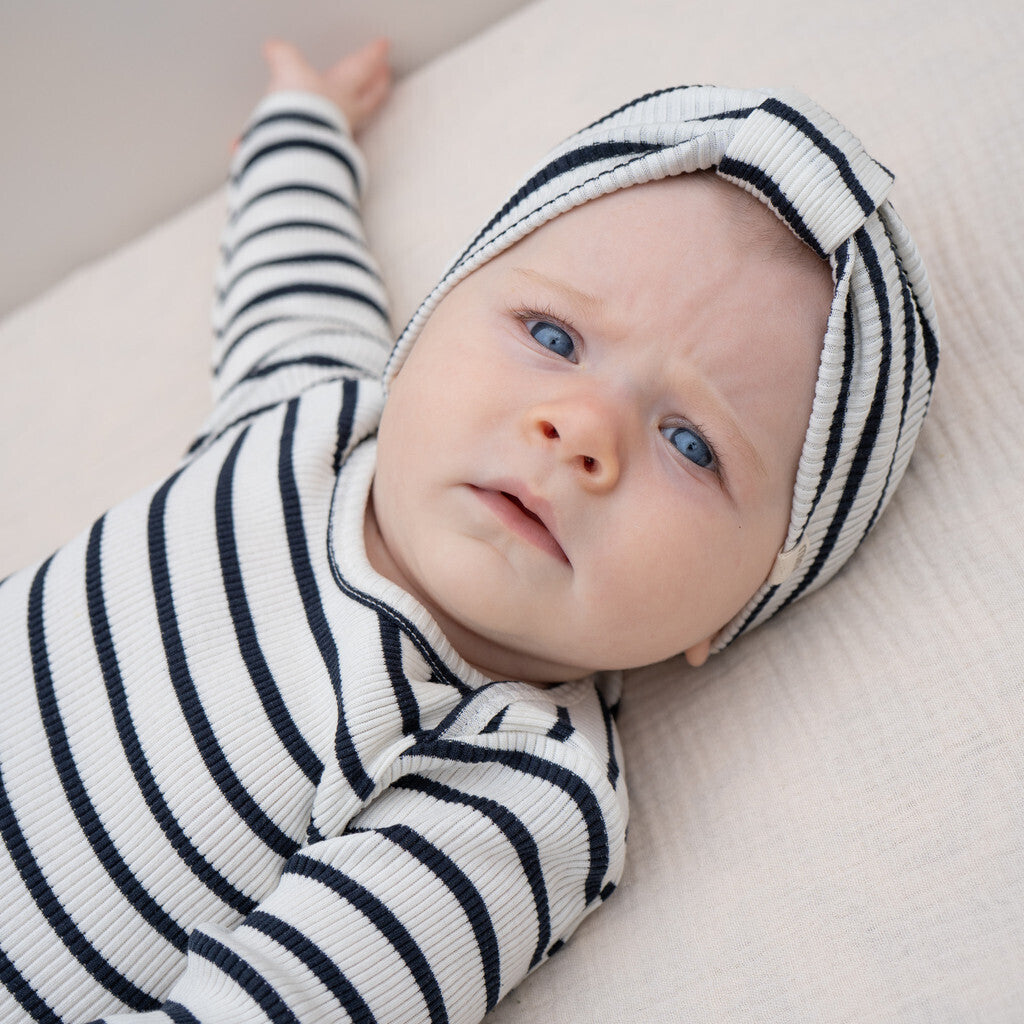 Bono Baby-Seide-Langarmbody Sailor
