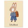 Postkarte Schulkind