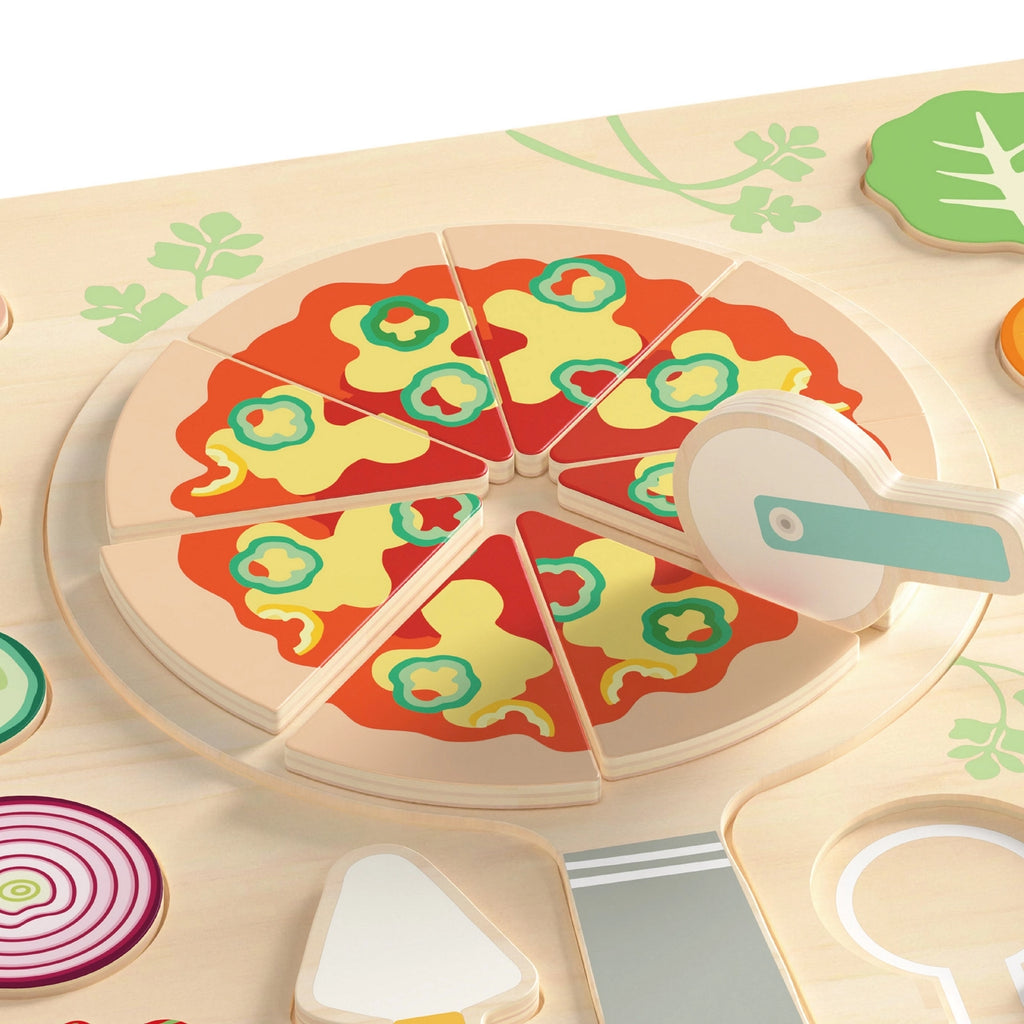 Holzpuzzle Pizza