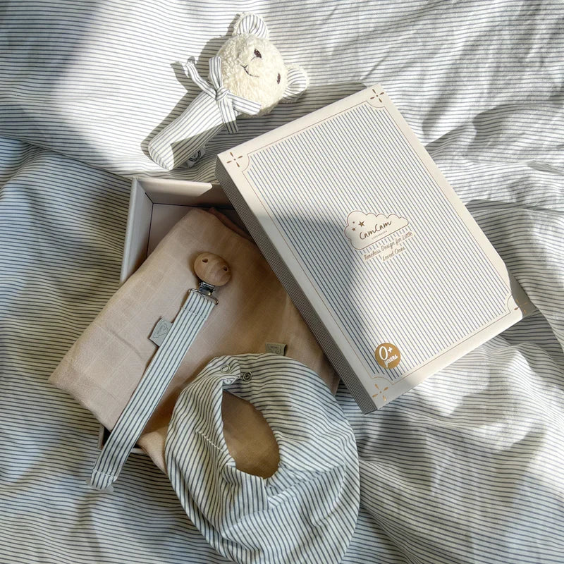Baby Essentials Geschenkbox Classic Stripes Blue