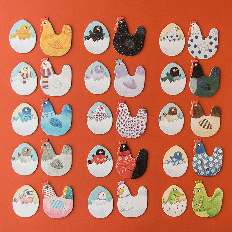 Londji Kinder Memory Spiel Chicks & Chickens bei Yay Kids