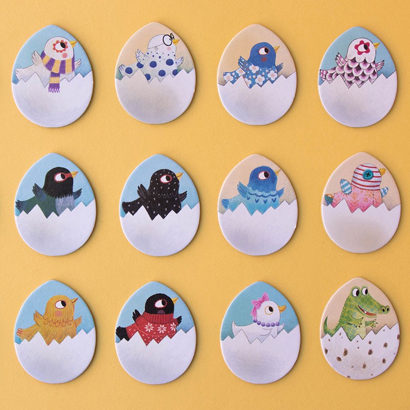 Londji Kinder Memory Spiel Chicks & Chickens bei Yay Kids