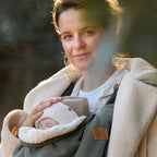 Teddy-Decke in Forest Green