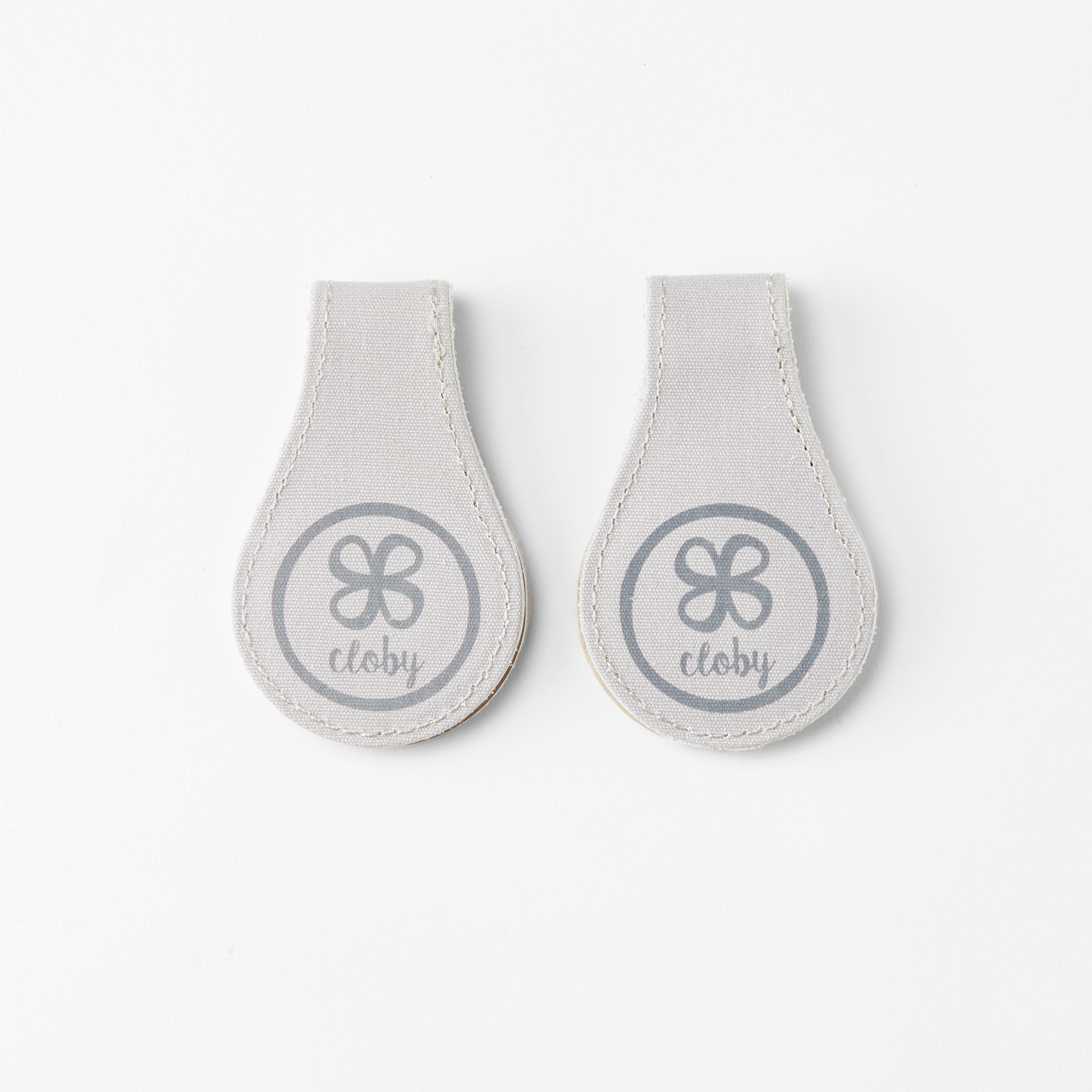 Cloby Leder Magnet Clips 2er Set Beige bei Yay Kids
