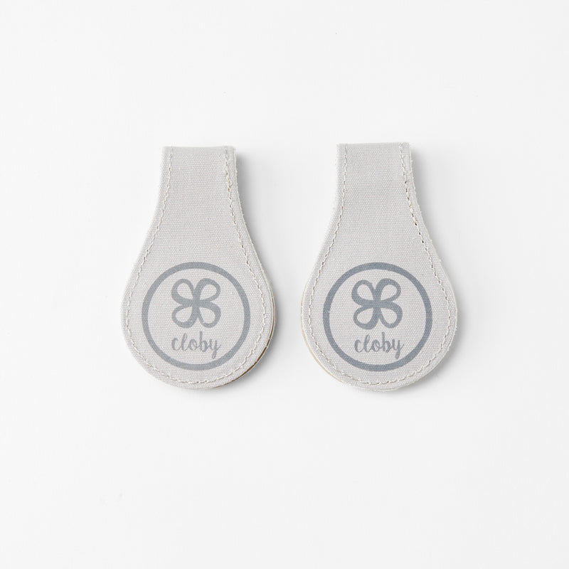 Cloby Leder Magnet Clips 2er Set Beige bei Yay Kids