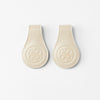 Cloby Leder Magnet Clips 2er Set Beige bei Yay Kids