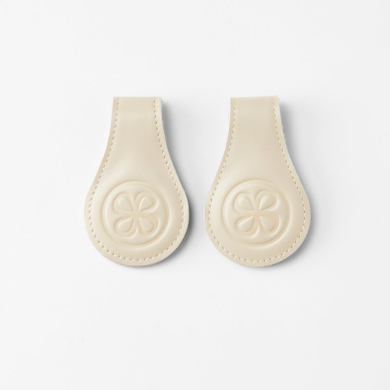 Cloby Leder Magnet Clips 2er Set Beige bei Yay Kids