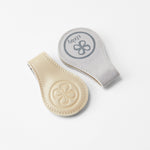 Cloby Leder Magnet Clips 2er Set Beige bei Yay Kids