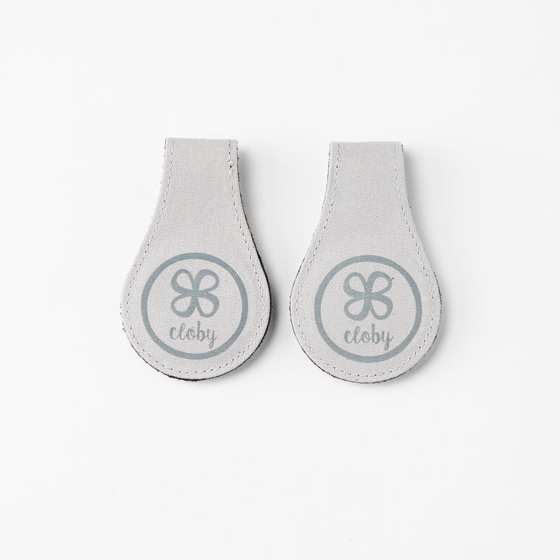 Cloby Leder Magnet Clips 2er Set Black bei Yay Kids