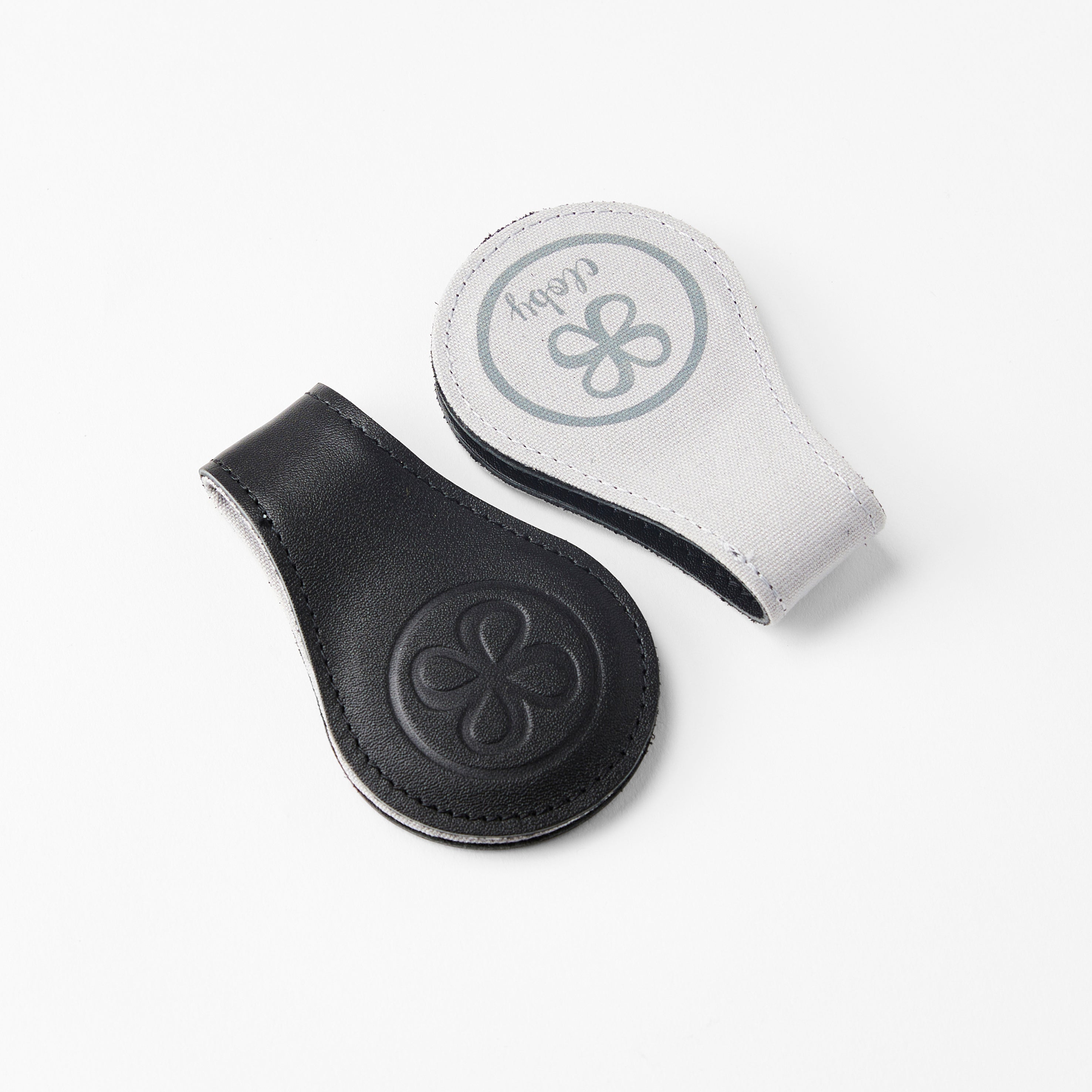 Cloby Leder Magnet Clips 2er Set Black bei Yay Kids