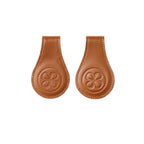 Cloby Leder Magnet Clips 2er Set Brown bei Yay Kids