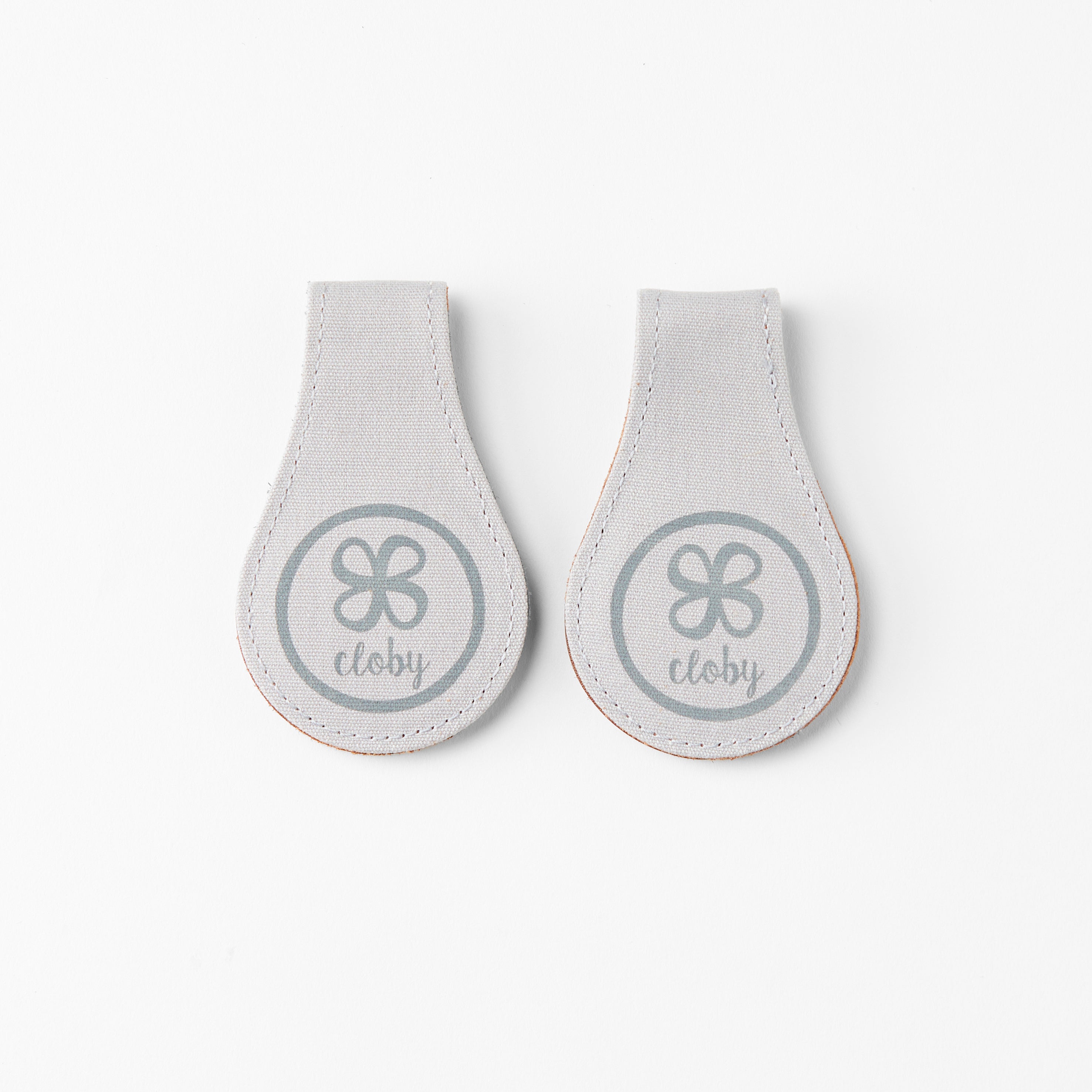 Cloby Leder Magnet Clips 2er Set Brown bei Yay Kids
