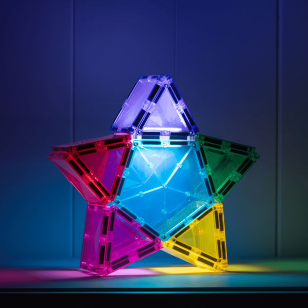 Connetix Magnetbausteine Light Star Pack 28 Teile bei Yay Kids