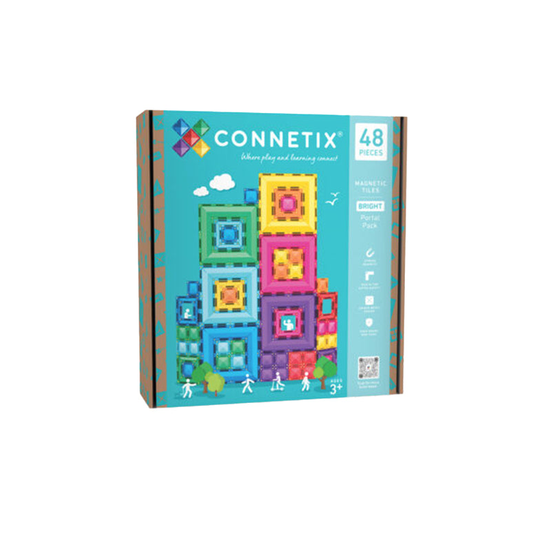Connetix Magnetbausteine Bright Portal Pack 48 Teile bei Yay Kids