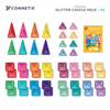 Connetix Magnetbausteine Glitter Castle Pack 48 Teile bei Yay Kids