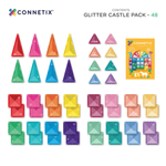 Connetix Magnetbausteine Glitter Castle Pack 48 Teile bei Yay Kids