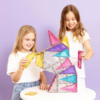 Connetix Magnetbausteine Glitter Einhorn Pack 56 Teile bei Yay Kids