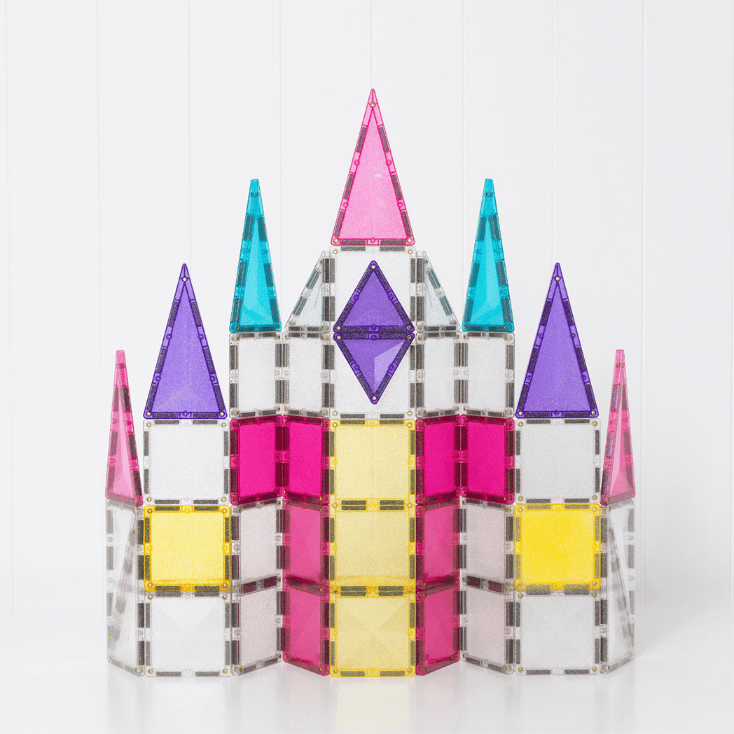 Connetix Magnetbausteine Glitter Einhorn Pack 56 Teile bei Yay Kids