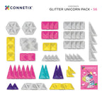 Connetix Magnetbausteine Glitter Einhorn Pack 56 Teile bei Yay Kids