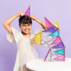 Connetix Magnetbausteine Glitter Einhorn Pack 56 Teile bei Yay Kids