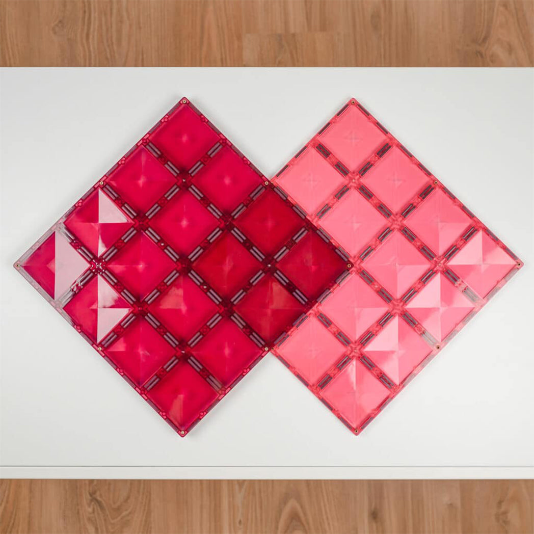 Connetix Grundbauplatte Pink & Berry bei Yay Kids