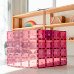 Connetix Grundbauplatte Pink & Berry bei Yay Kids