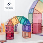 Magnetbausteine Pastell-Starterset, 64-teilig