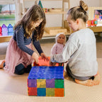 Connetix Grundbauplatte Blue & Green bei Yay Kids