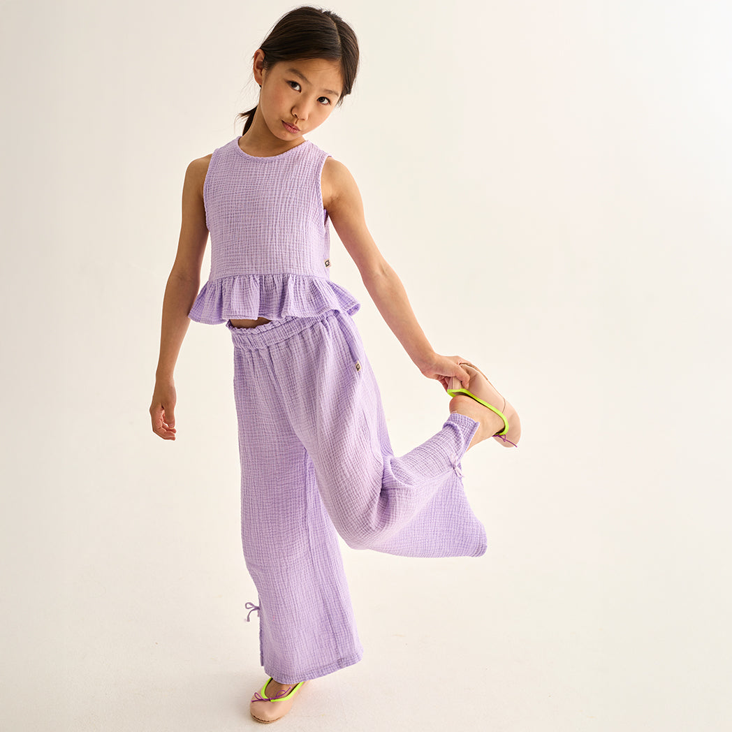 Cozmo Mädchen Musselin Top Blair lavender soft bei Yay Kids