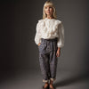 Cozmo Velvet Twill Pants Paola Animal print stone bei Yay Kids