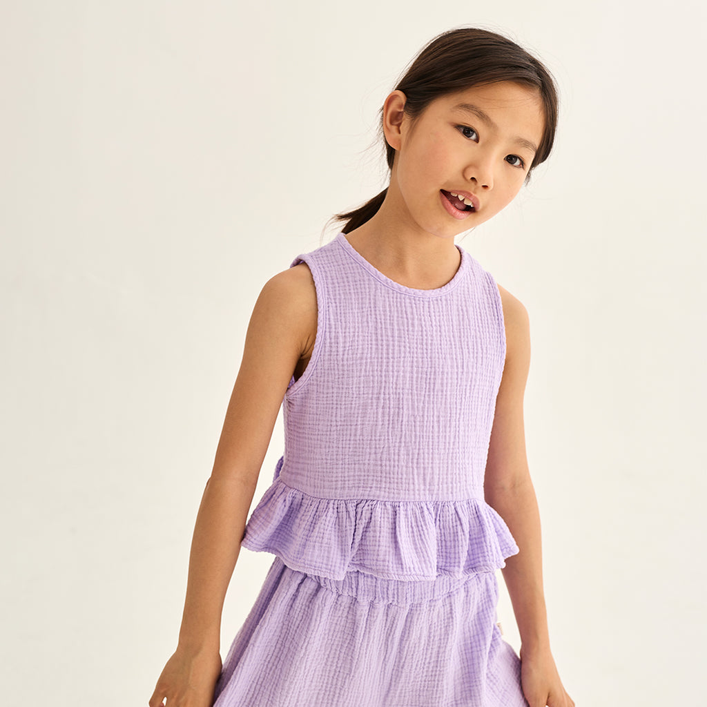 Cozmo Mädchen Musselin Top Blair candy pink bei Yay Kids