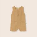 Cozmo Musselin Jumpsuit Pine sand soft bei Yay Kids