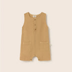Cozmo Musselin Jumpsuit Pine sand soft bei Yay Kids