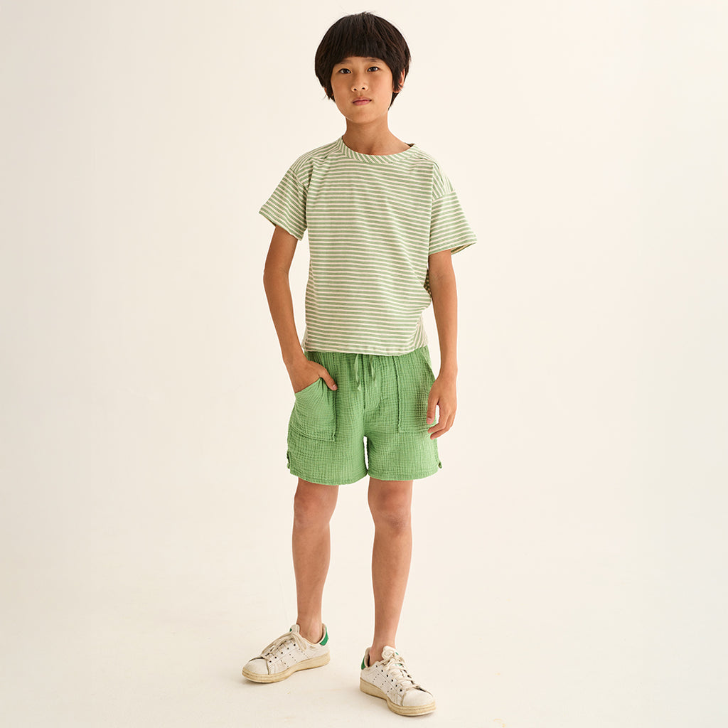 Cozmo Kinder T-Shirt Alan Green striped bei Yay Kids