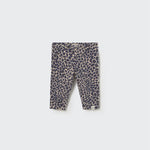 Cozmo Baby Fleece Leggings Animal print stone bei Yay Kids
