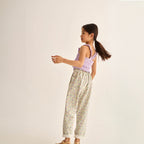 Cozmo Light Twill Flounced Pants Paola Rose bei Yay Kids