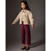 Cozmo Velvet Twill Pants Paola Animal print red bei Yay Kids