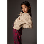 Cozmo Velvet Twill Pants Paola Animal print red bei Yay Kids