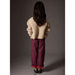 Cozmo Velvet Twill Pants Paola Animal print stone bei Yay Kids
