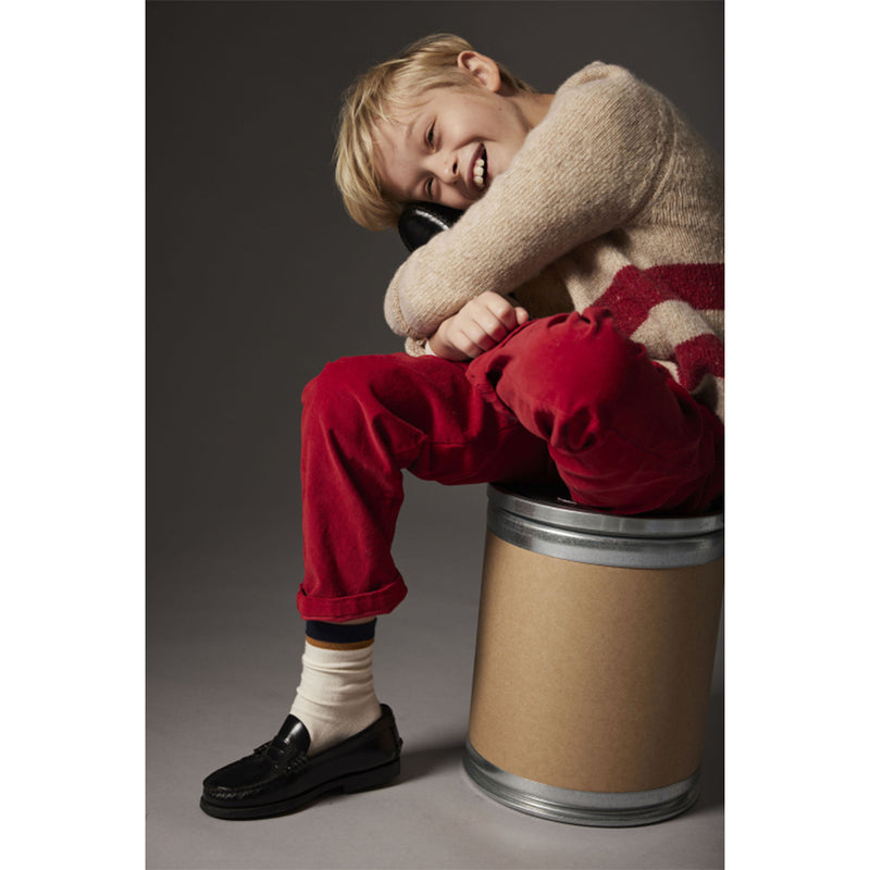 Cozmo Strickpullover Idahok stone red bei Yay Kids