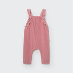 Cozmo Baby Kord Latzhose mit Rüschen Lily Rose Tea bei Yay Kids