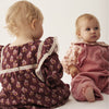 Cozmo Baby Kord Latzhose mit Rüschen Lily Rose Tea bei Yay Kids